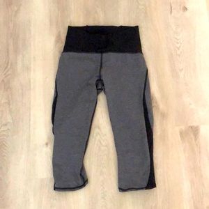 Lululemon Athletica Gray Capris